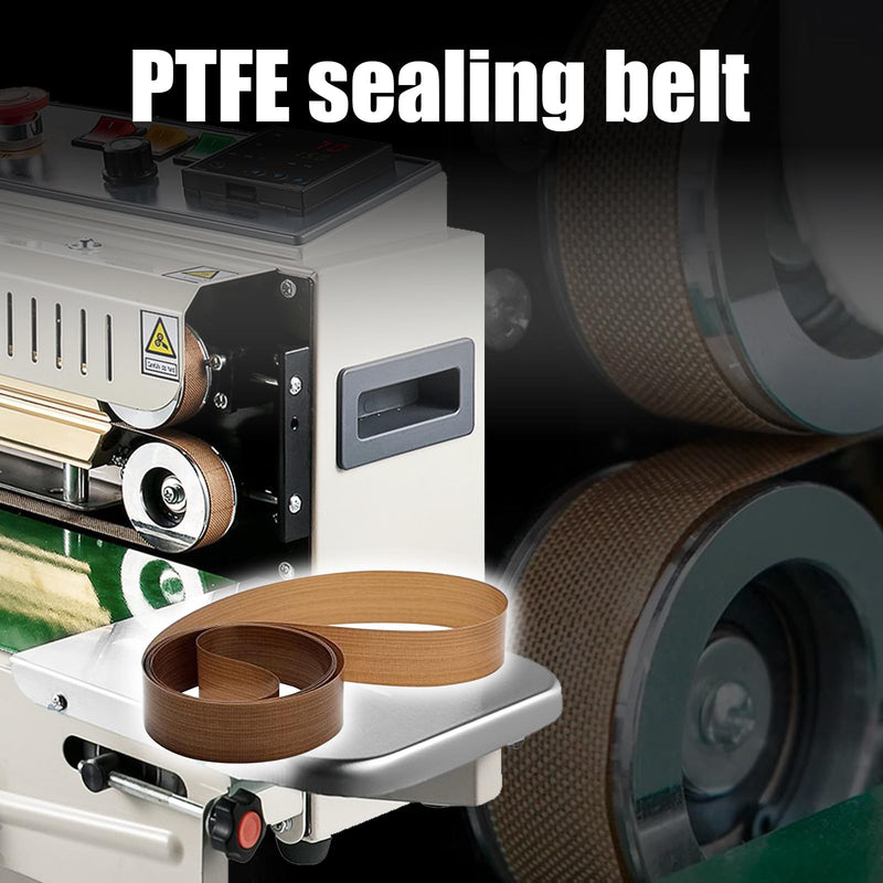 KitchenRaku 50pcs Band Sealer Belts for FR-770 Continuous Band Sealer,PTFE Teflon Tape for Automatic Horizontal Sealing Machine (770mm x 15mm x 0.2mm) 770mm x 15mm x 0.2mm