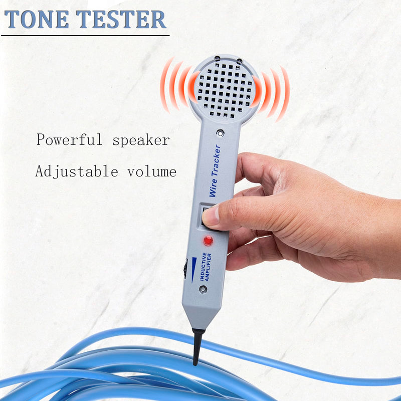 [Australia - AusPower] - Tone Generator and Probe Kit, Toner Electrical Tool, Tone Generator kit, Wire Tracer Circuit Tester, 200EP High Accuracy Cable Tester, 77HP2 Tone and Probe Kit 