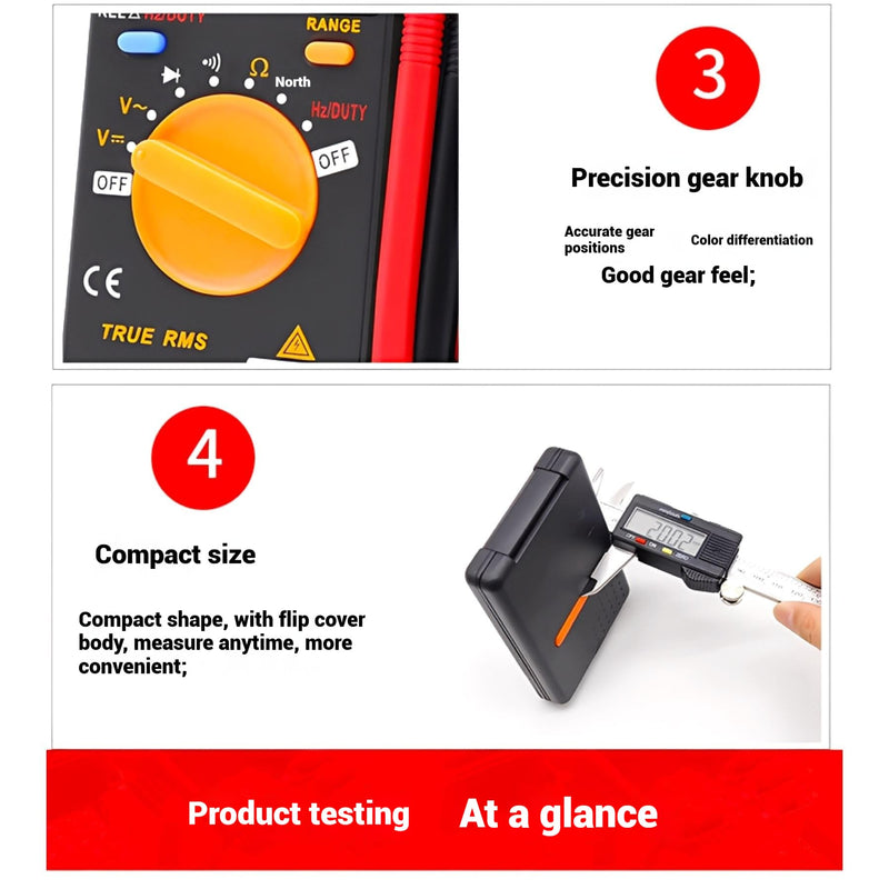 [Australia - AusPower] - VC921 4000 Pocket Digital Multi Tester Multimeter Auto Range AC/DC Voltage/Capacitance Frequency/Resistance Diode 