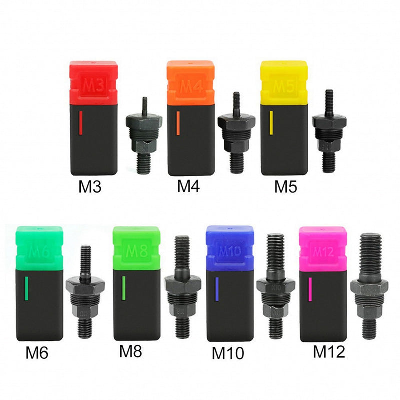 [Australia - AusPower] - 2PCS M4 Replacement Mandrel for Riveter and 50PCS Rivet Nuts, Hand Rivet Tool Accessories 