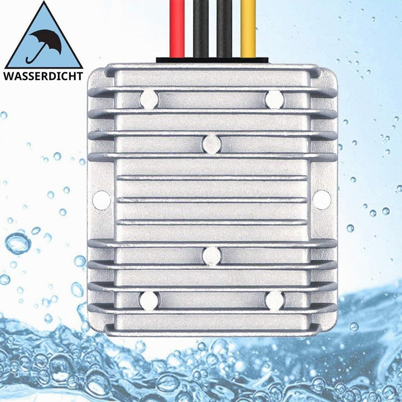 Gebildet DC/DC Voltage Converter Regulator, DC 12 V Step-Up to 24 V 10 A 240 W, Step-Down Converter Waterproof 12V to 24V/10A