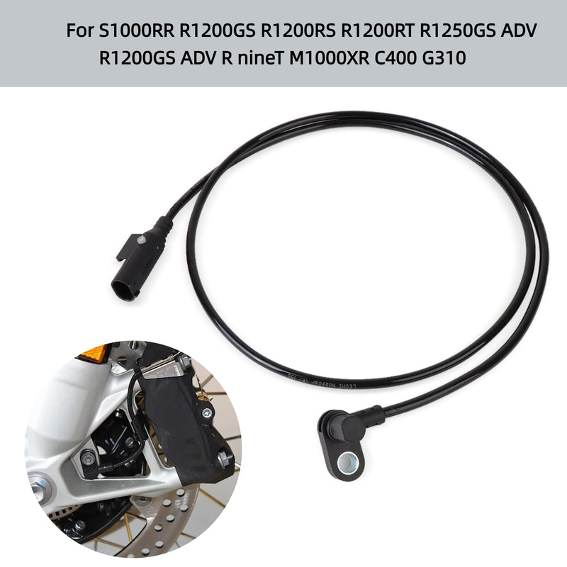 Motorcycle Front Rear Wheel Speed Sensor ABS Sensor Wire for BMW S1000RR R1200GS Adventure R1250GS ADV R1200RT R Nine T G310 C400 M1000XR Accessories