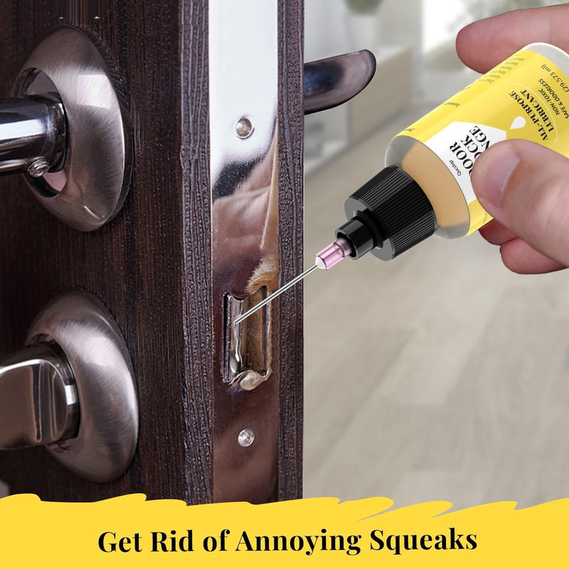 [Australia - AusPower] - Qucship Door Hinge Lubricant 1 oz Needle Oiler, Upgraded Squeaky Door Hinge Lubricant for Lock, Tools, Bicycles 