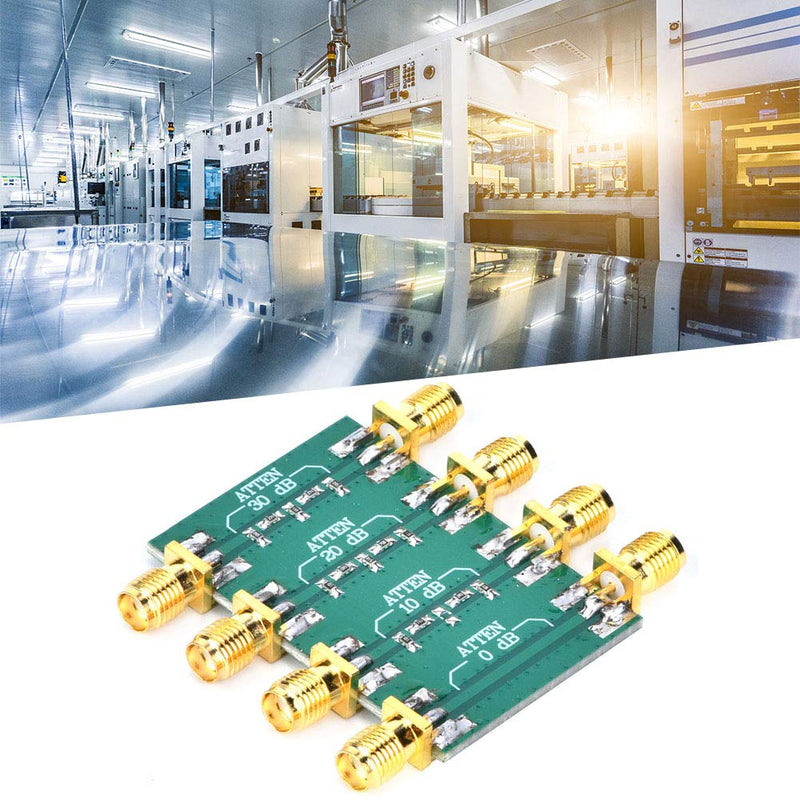 SMA Fixed Attenuator 50 Ohm DC to 4.0 GHz High Frequency Attenuator with Two SMA Sockets for RF Applications