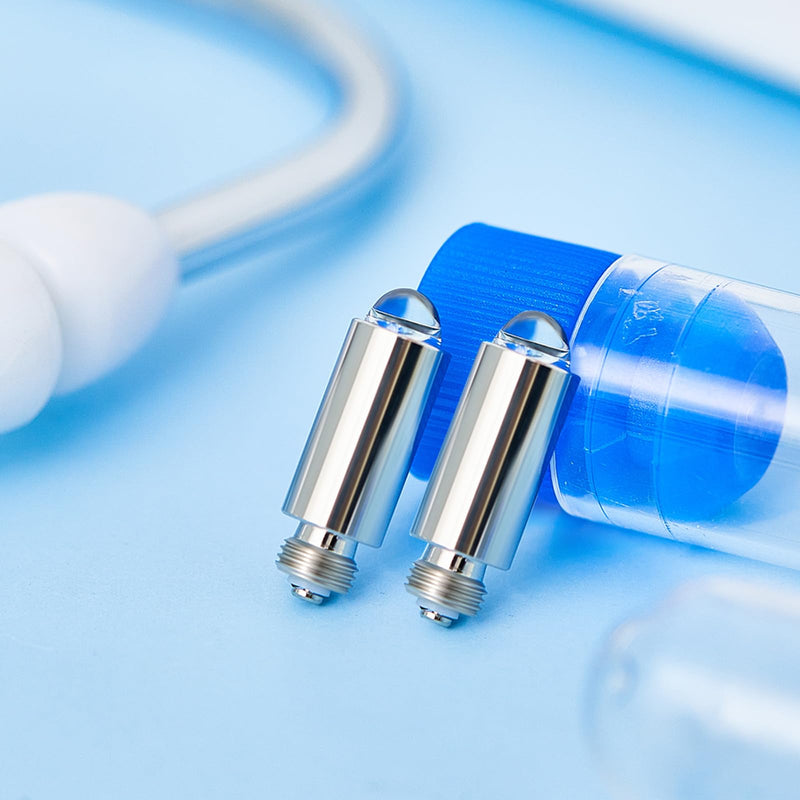 [Australia - AusPower] - Funtery 4 Pcs Halogen Replacement Bulbs Compatible with Welch Allyn, 3.5v Lamp 03100-U Otoscope Lamp Type 03100-u 