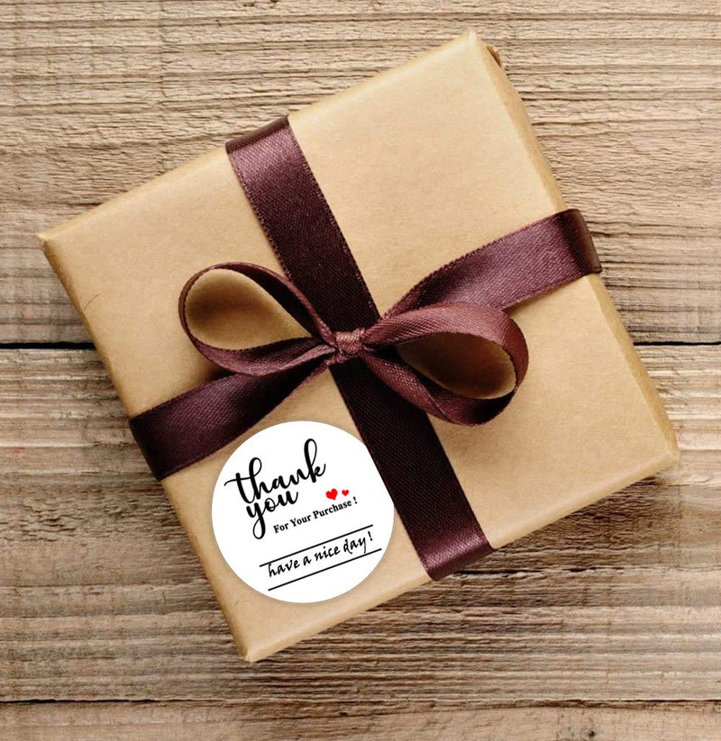 Thank You for Your Purchase Stickers,Thank You Labels with Lines,Writable Stickers for Business,Bakery,Cafe,Boutiques,2 Inch 500 Pcs Per Pack - NewNest Australia