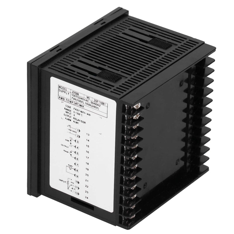 [Australia - AusPower] - 100‑240VAC Temperature Controller PID Heating and Cooling Relay Universal Equipment XY509 for Temperature Control of Kiln Furnace 96 x 96 x 78mm 