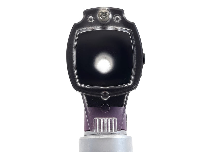 [Australia - AusPower] - Brilliance German Fiber Optic Otoscope - Professional Ear Scope with LED Light and Speculum for Ear Examination and Diagnosis - Ideal for Professional and Home Use - Purple Color 