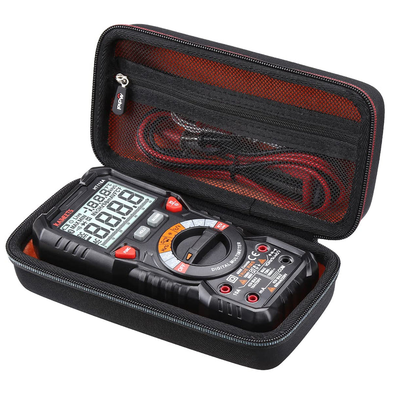 [Australia - AusPower] - Mchoi Hard EVA Travel Case Fits for KAIWEETS Digital Multimeter TRMS 6000 Counts Ohmmeter(CASE ONLY) 