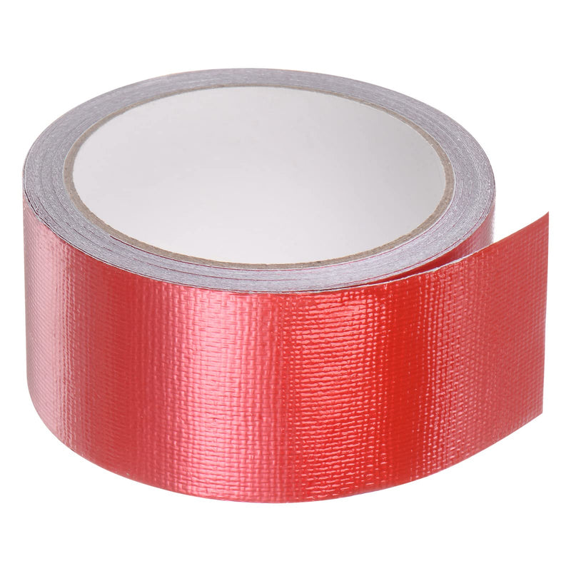 HARFINGTON Tarpaulin Repair Tape, 2" x24.6ft Waterproof Rip Stop Patch and Tent Repair Tape for Tear Resistant Tent Greenhouse, Red