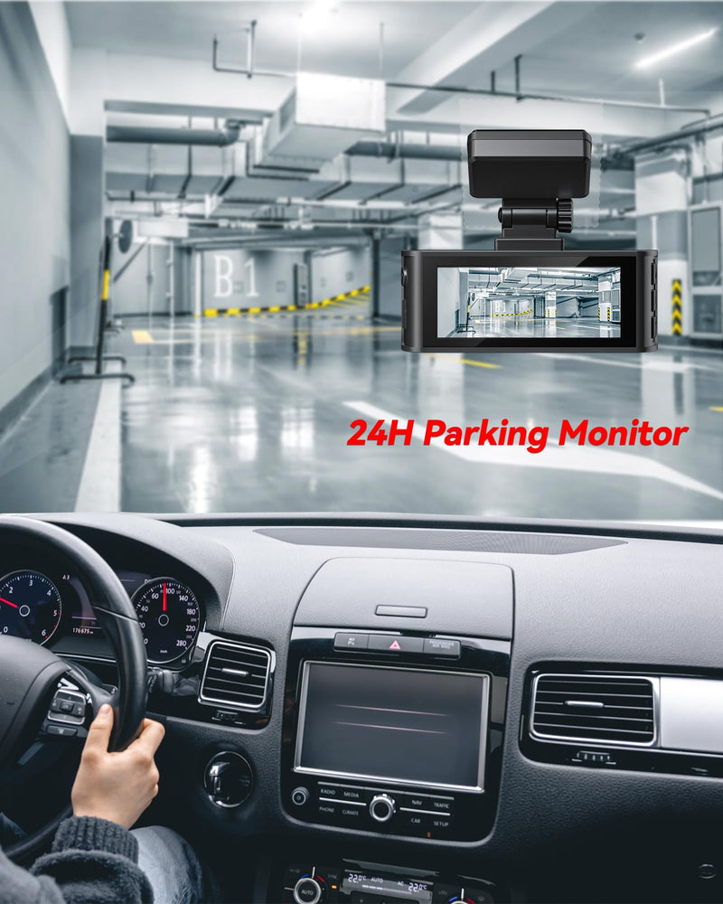 [Australia - AusPower] - REDTIGER F7N Dash Cam Hardwire Kit, 21.3ft USB C Port Hard Wire Kit for Dashcam,Converts 12V-24V to 5V/2.5A Low Voltage Protection 