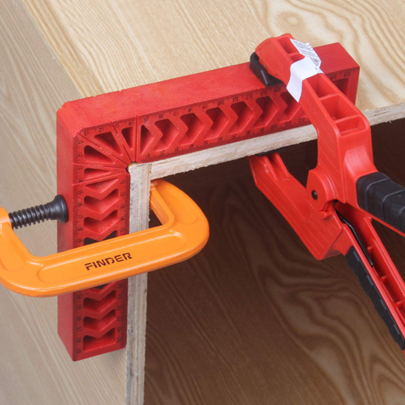 [Australia - AusPower] - Positioning Squares, Woodworking Tool, Clamping 90 Degree Angles for Picture Frames, Boxes, Cabinets or Drawers (Set of 2) 8-Inch 8" 2pcs 