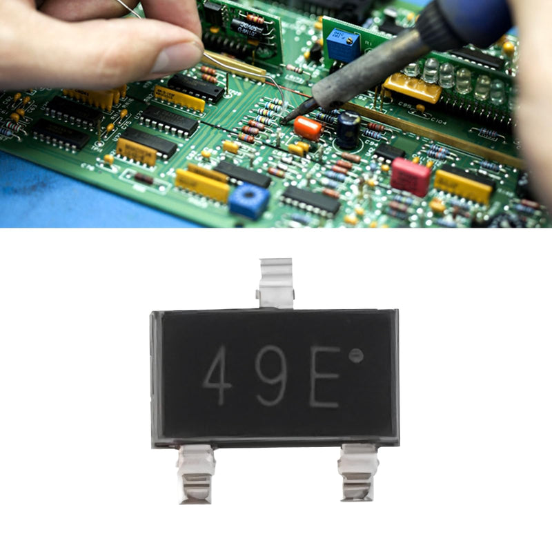 OTOTEC 20pcs SMD Sensor Switch Linear Hall Effect 49E SS49E AH49E Compatible with Motor Control Read Magnetic Code