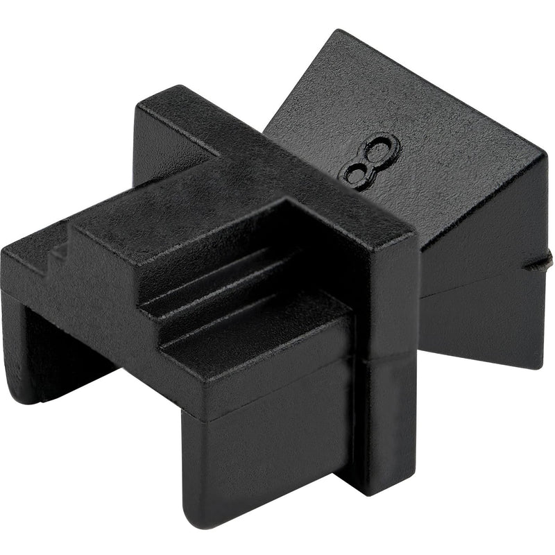 [Australia - AusPower] - StarTech.com 100 Pack RJ45 Dust Covers - Reusable RJ45 Blanking Plug/Dust Cap - Ethernet/LAN Port Protector/Blocker - Snap in RJ45 Female Jack Protective Cover for Hubs Switches Routers (RJ45COVER) 