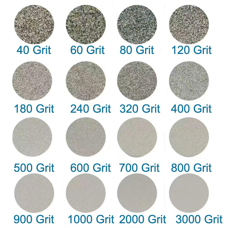 [Australia - AusPower] - Diamond Flat Lap Disc, 8 Inch, 180 Grit, 1/2 Inch Arbor, for Gemstone Glass Ceramics Grinding Polishing (180 Grit) 