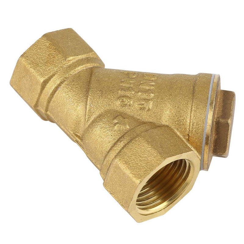 Brass Filter Connection Filter for Water Oil Separation DN15 Y-shaped Valve Connection