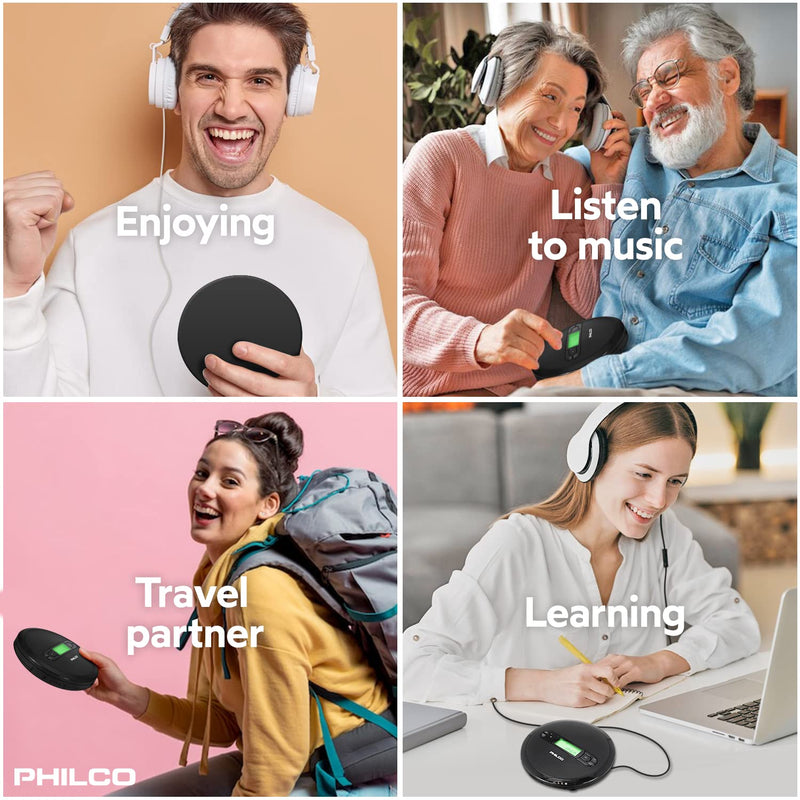[Australia - AusPower] - Personal CD Player with MP3 Playback, FM Radio & 60 Second Anti-Shock 