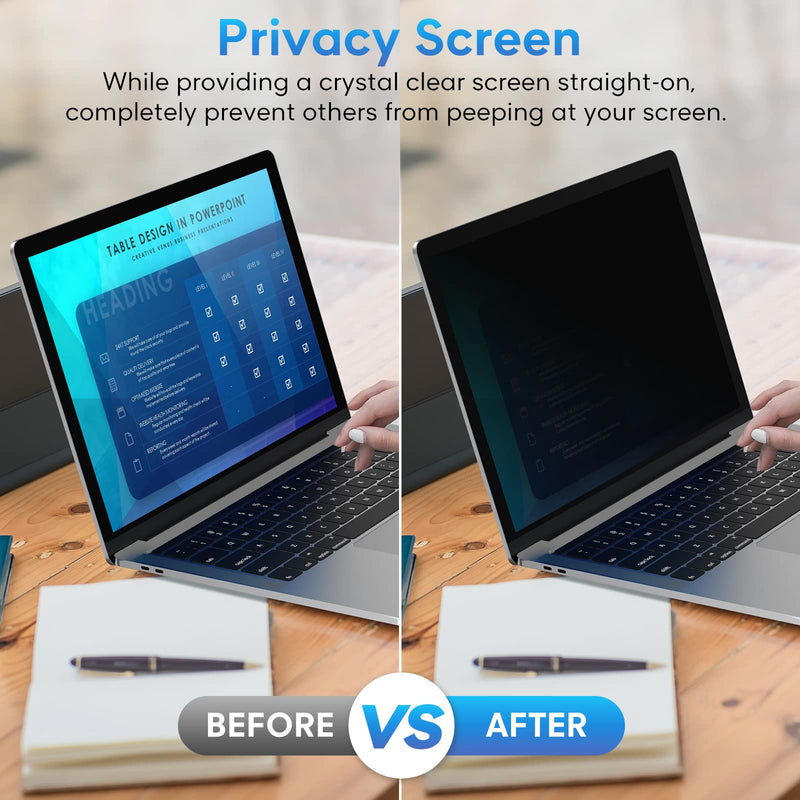 [Australia - AusPower] - Laptop Privacy Screen 15.6 Inch, Removable 16:9 Aspect Privacy Filter Screen Protector for 15.6 Inch Laptop, Privacy Screen Anti Peeping Privacy Screen 15.6 in 