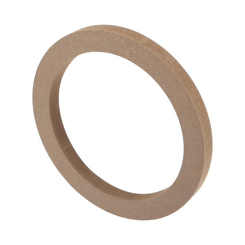 [Australia - AusPower] - X AUTOHAUX 4 Pcs 6.5" Universal Wooden Car Speaker Subwoofer Mounting Spacer Rings Adapter Bracket Holder Plate 