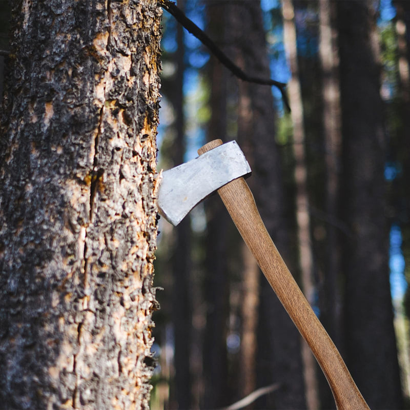 2-Pack Axe Handle Replacement, 17in+23.6in Hatchet Handle Replacement, Wood Replacement Handle for Axe Pick Axe
