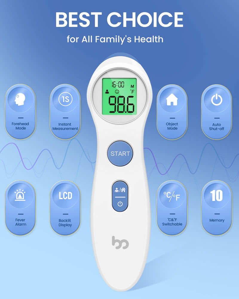 [Australia - AusPower] - [Thermometer for Adults Kits] Forehead + Oral 