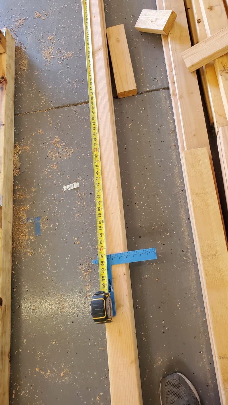 Kiwi Vision® Morgan™ Square Yellow 8-inch: Single Motion Measuring & Marking, Centerline Mark, Tongue is 1 1/2, Pencil Holder, 1 1/2 Mark for Openings, Imperial and Metrics, Tape Measure Mount