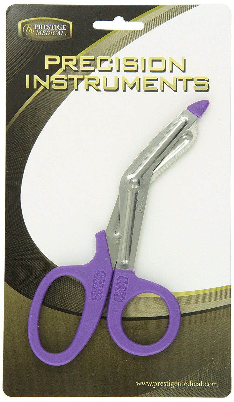 [Australia - AusPower] - Prestige Medical EMT/Utility Scissor, Purple, 7 1/2 Inch 7.5 Inch (Pack of 1) 
