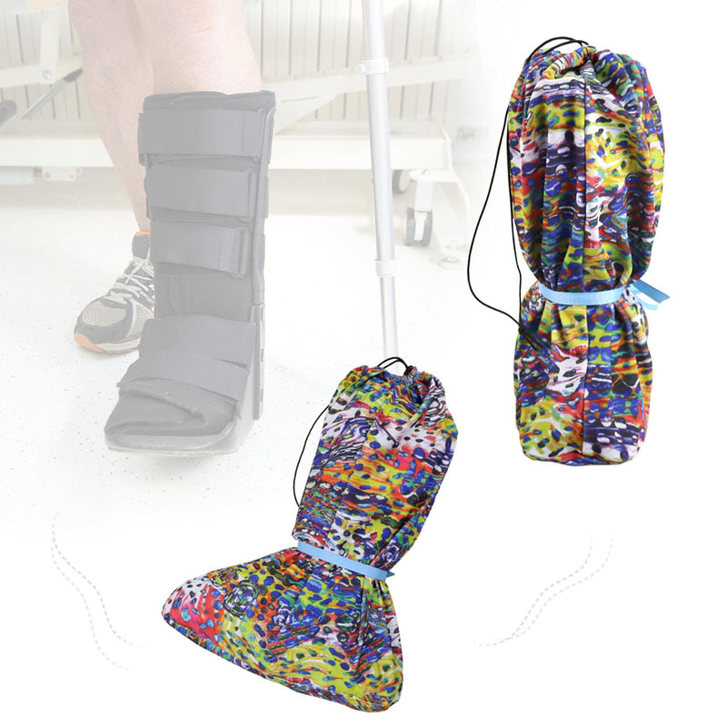 [Australia - AusPower] - rainbowstar Walking Boot Cover for Bed Medical Walking Boots Bedtime Covers for Medical Brace Orthopedic and Fracture Cast Keep Sheets Clean 