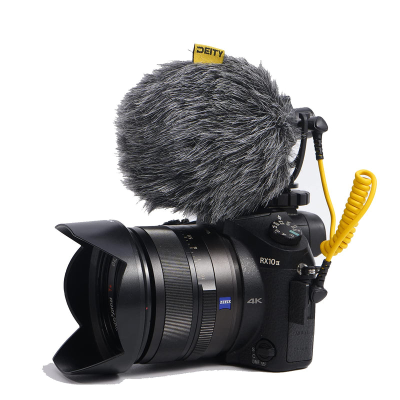 [Australia - AusPower] - Deity V-Mic D4 Mini Video Microphone 20mph Wind Rating,Runs of 1-5V from Cameras,Phones,and Audio Recorders 