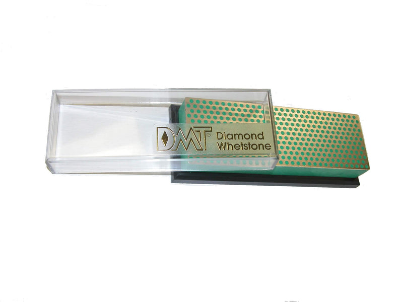 [Australia - AusPower] - Diamond Machining Technology (DMT) W6EP Diamond Whetstone Sharpening Stone With Plastic Case, Extra Fine, 6 Inch , Green 