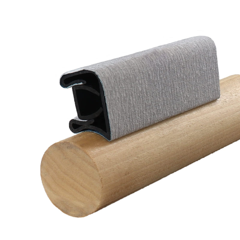[Australia - AusPower] - Milescraft 1622 – Sand-It Multi-Surface Sanding Block. Sand Flat, Concave, Convex & Round Surfaces or Fit into Tight Spaces. Accepts any ¼ Sheet of Sand Paper. 150 Grit Sand Paper Included 