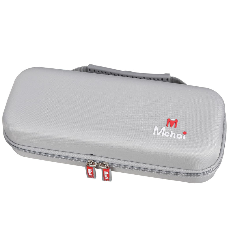 [Australia - AusPower] - Mchoi Stethoscope Case Compatible with 3M Littmann Classic III, Lightweight II S.E, MDF Acoustica Deluxe Stethoscope, Extra Room for Medical Scissors EMT Trauma Shears and Accessories (Grey, Medium) Grey 