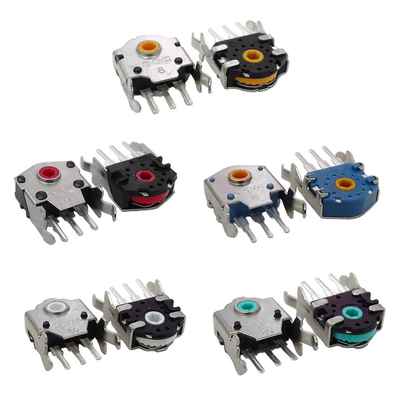 [Australia - AusPower] - Original TTC 8mm Silver Green Gold Redness Cores Mouse Encoders Wheel Decoders Mouse Switches for GPROX Superlight 2 Mou 
