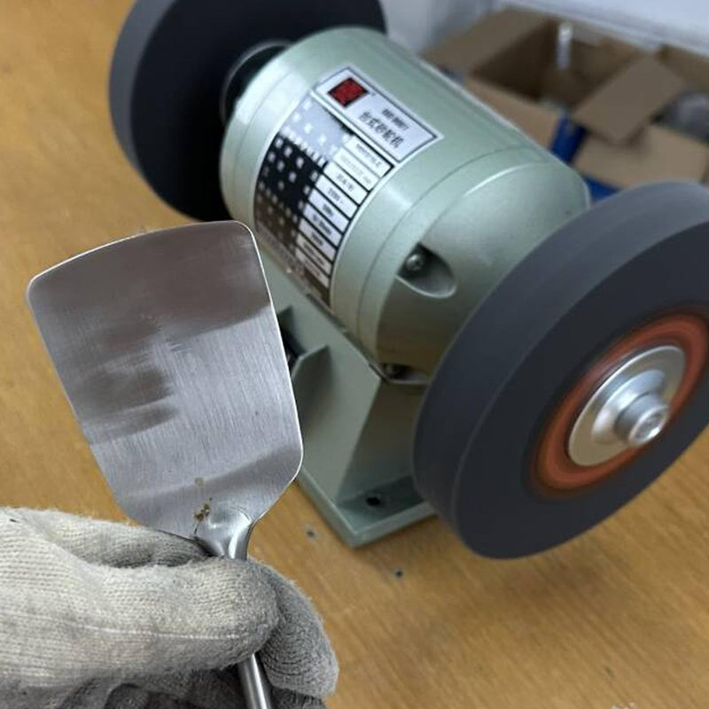 [Australia - AusPower] - Brushed Nylon Fiber Buffing Wheels 8 Inch 5P Hardness. for Bench Grinder Polishing Machine. Polishing Soft Materials Such as Copper and Aluminum. 5/8 Inch Arbor, 1 inches Thickness, 180 Grit 