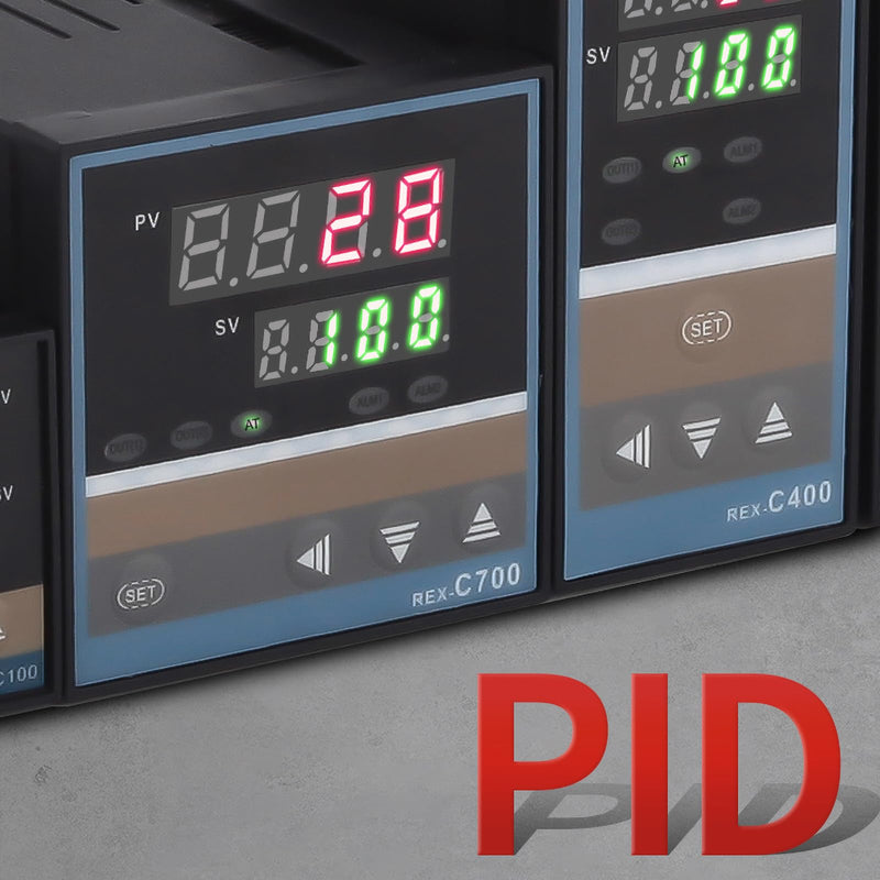 [Australia - AusPower] - REX C700 Digital PID Temperature Controller, 0 to 400℃ Thermostat Switch, Adjustable Temperature Switch for Electric Power Injection Molding 