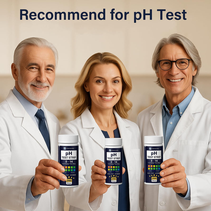 [Australia - AusPower] - pH Test Strip, 200 Count Universal 0-14 pH Testing Strip Essentials Testing Strips Kit for Urine, Saliva, Drinking Water, Aquariums, Pools, Food, and Soap Making, Large Bulk Set | Quick Test Way 0-14 (200Count) 