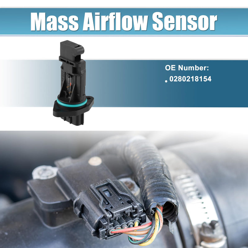 uxcell Car Mass Air Flow Sensor Replacement No.0280218154 for Nissan Altima 2002-2003