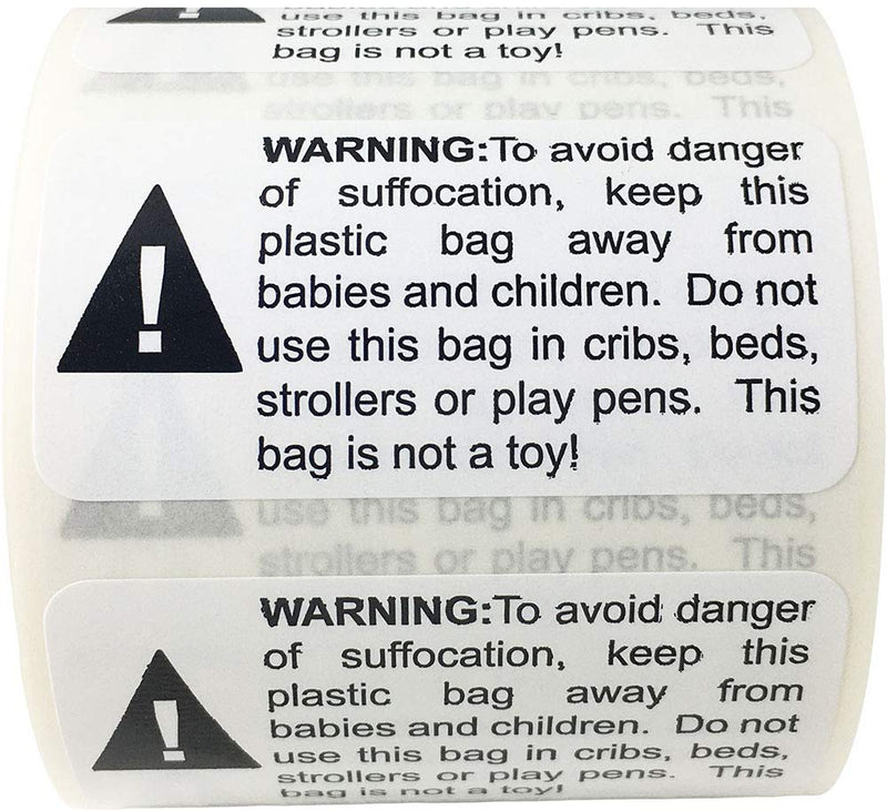 Suffocation Label Small (1 x 2)