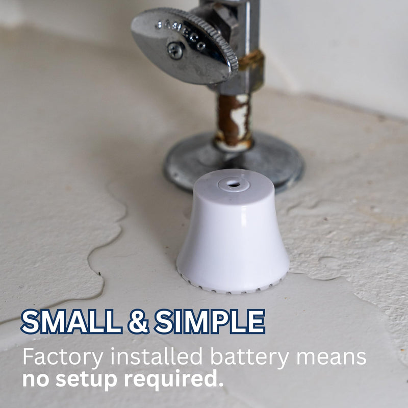 [Australia - AusPower] - Flood Buzz Small Water Leak Alarm 6-Pack | Ready to Use, No Setup Required 