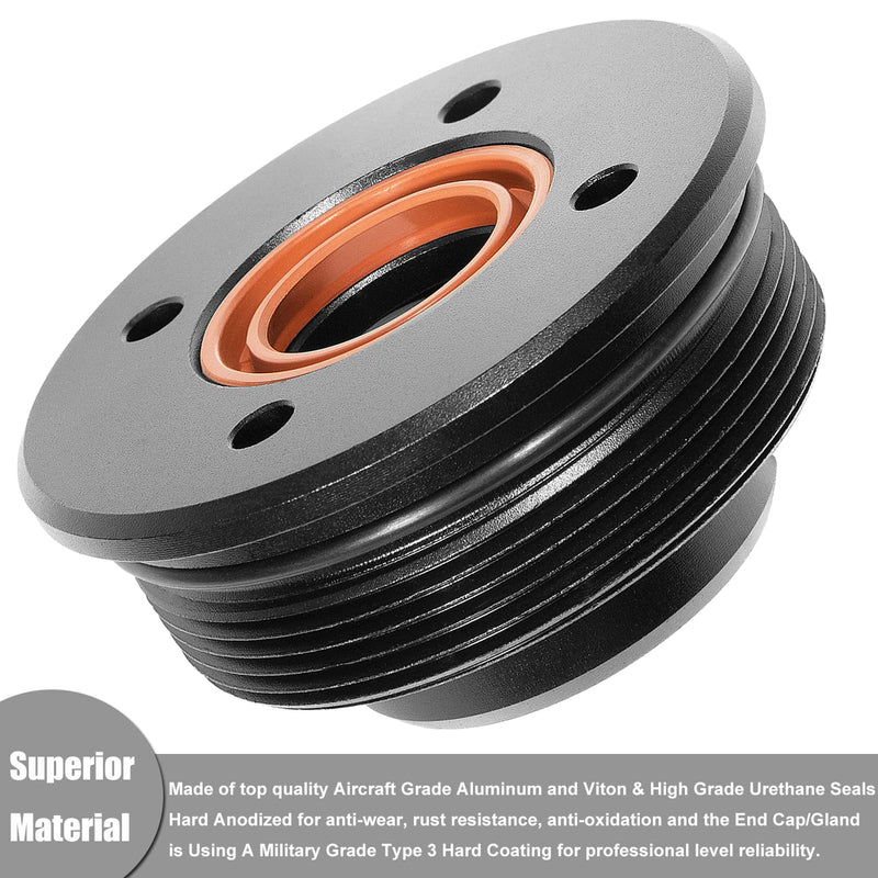 [Australia - AusPower] - Yoursme 1 PC Tilt Cap/Gland with Seals Fit for Yamaha 200-225-250-300 HP V6 3.3L End Cap Tilt Cylinder 61A-43811-00-00 
