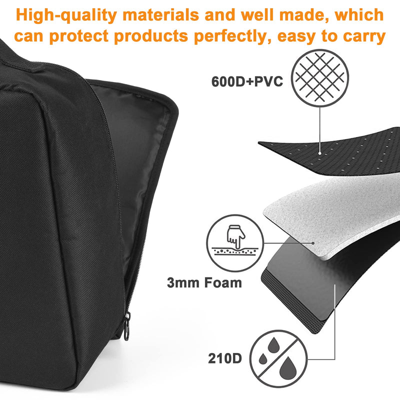 [Australia - AusPower] - Beautyflier Portable Storage Carry Bag for Nebulizer machines for adults and Kids, Protective Travel Case for Breathing Machine Nebulizer, Nebulizer Carry Bag for Home or Travel Use, Carry Bag Only 