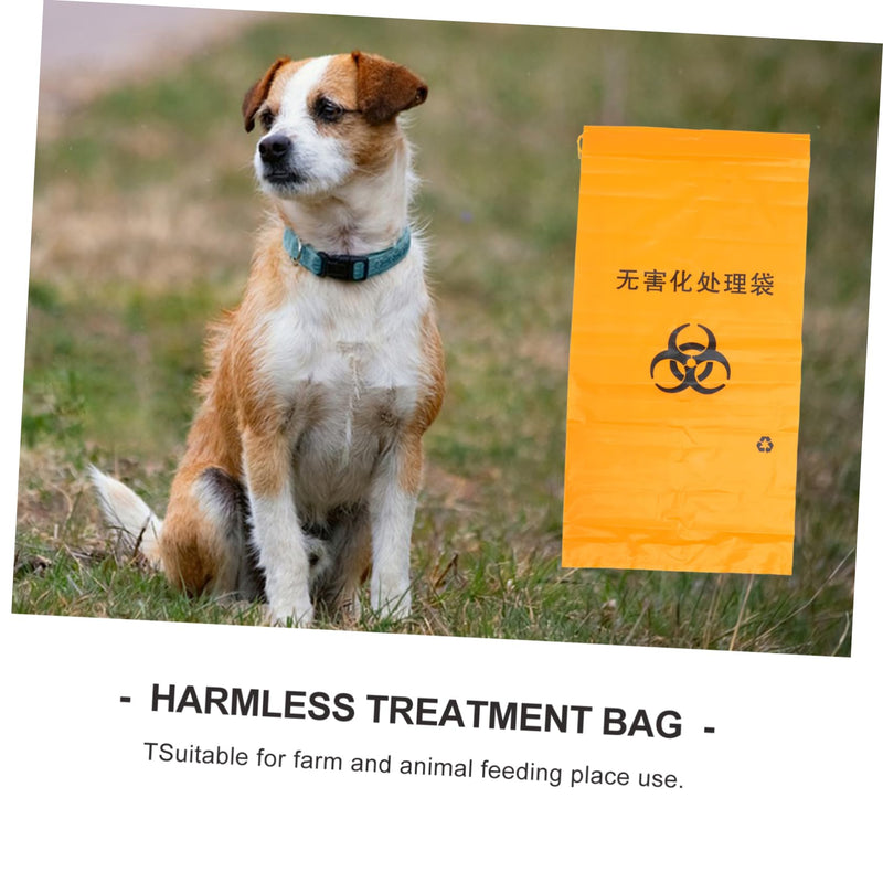 [Australia - AusPower] - HEALLILY Polyethylene Animal Disposal Bag for Safe and Convenient Dead Body Collection Degradation for Farm Use Suitable for Dogs Chickens and Rabbits 