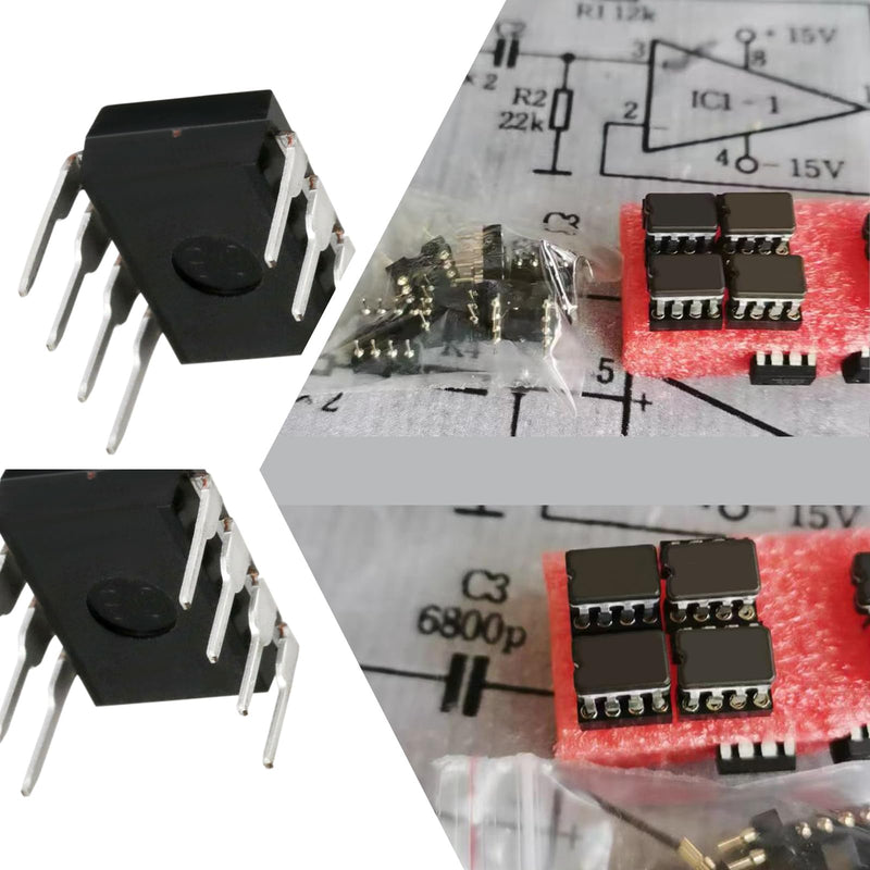 [Australia - AusPower] - OTOTEC TL071CP Operational Amplifier Replacement TL071 Operational Amplifier IC Chip DIP-8 Low Noise JFET Input Chip for Audio Signal Processing Pack of 20 