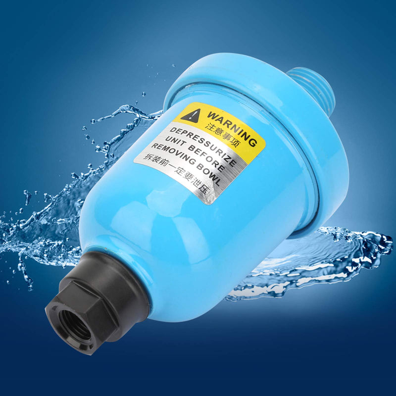 [Australia - AusPower] - Joyzan Automatic Drain Valve Aluminum Check Valve G1/2 1.0MPa 2 Port NPT or BSPT for Air Storage Tanks and Other Gas Pressure Vessels 