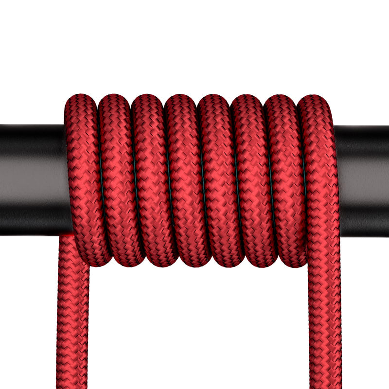 [Australia - AusPower] - Goupchn 4mm Safety Banana Plug to Alligator Clips Braided Test Leads Retractable Banana Plugs Crocodile Clamps Electrical Soft Flexible Test Cable Wire 3.3ft/1m Style D-Braided+Straps 
