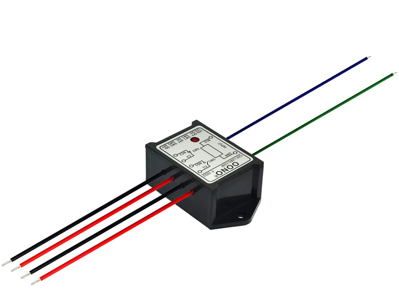 [Australia - AusPower] - OONO DPST 1NO 1NC 8Amp Power Relay Module, AC/DC 12V Control Voltage 