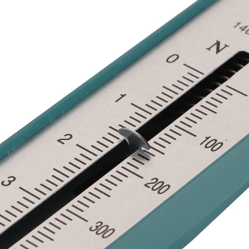 [Australia - AusPower] - Plastic Tube Spring Scale, Pack of 4 Spring Dynamometer 5N Accurate Portable Bar Force Meter for Physics Mechanical Experiment 