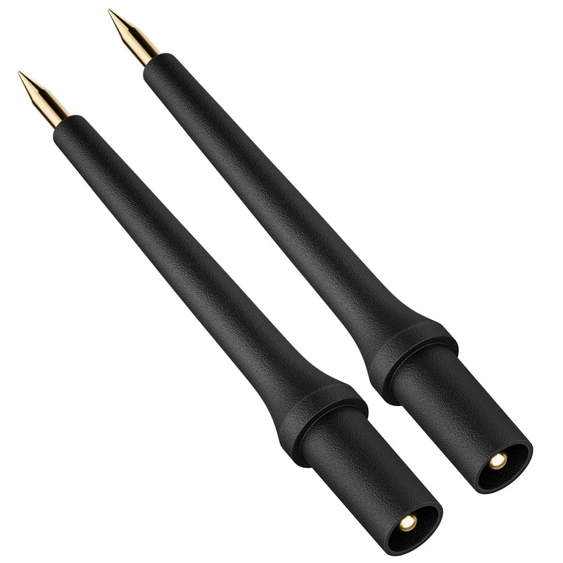 [Australia - AusPower] - 1 Pack Probe Tip 4Mm Banana Jack 3 Probe Accessories Compatible with Power Circuit Probe Kit, Use for Autel and Other Brands Automotive Circuit Tester Electrical System Diagnosis 