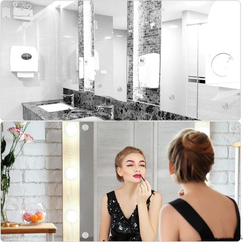 [Australia - AusPower] - 20 Pieces Stainless Steel Screw Cover Cap - 16mm Mirror Nails for Furniture, Mirrors, Signage, and Advertising Hardware 