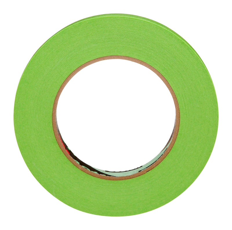 3M 401+ High Performance Masking Tape, 0.50 Inch x 60 Yards, Green